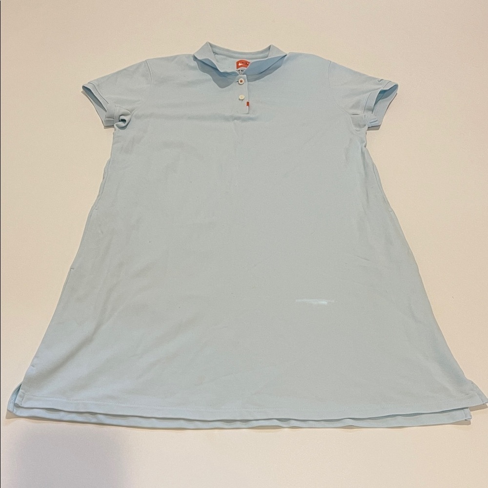 Nike Light Blue Polo Dress